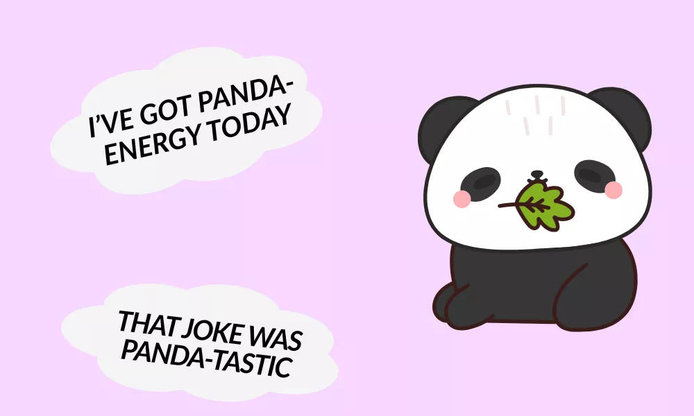 Cute Panda Puns