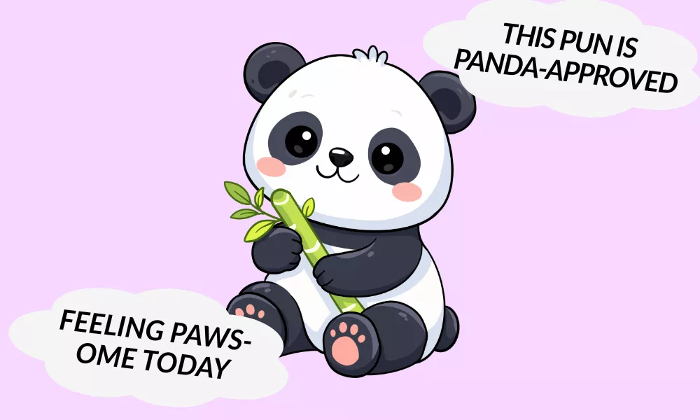 Panda Love Puns
