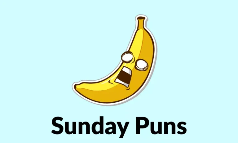 Sunday Puns: Funny One-Liners, Jokes, Captions & Wordplay 9 Sunday Puns